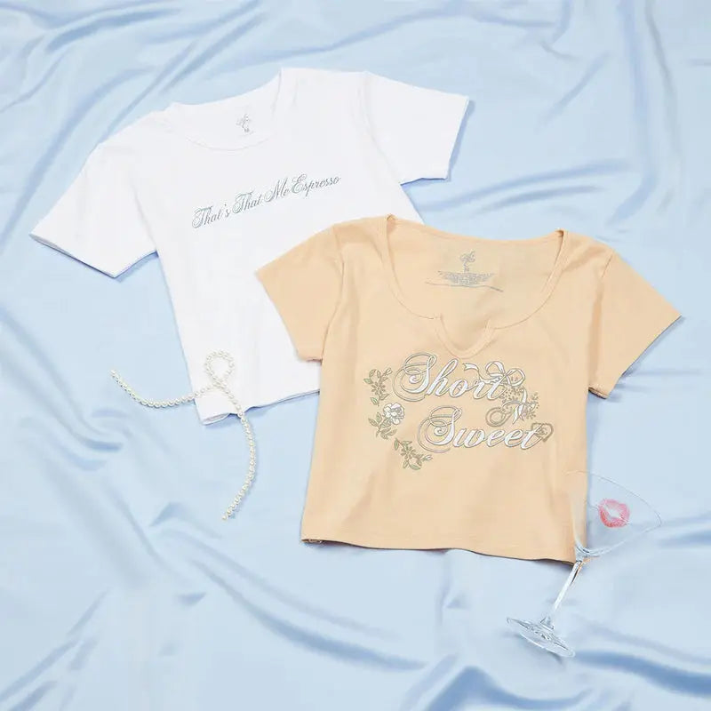 that's that me crop tee Sabrina Carpenter Merch