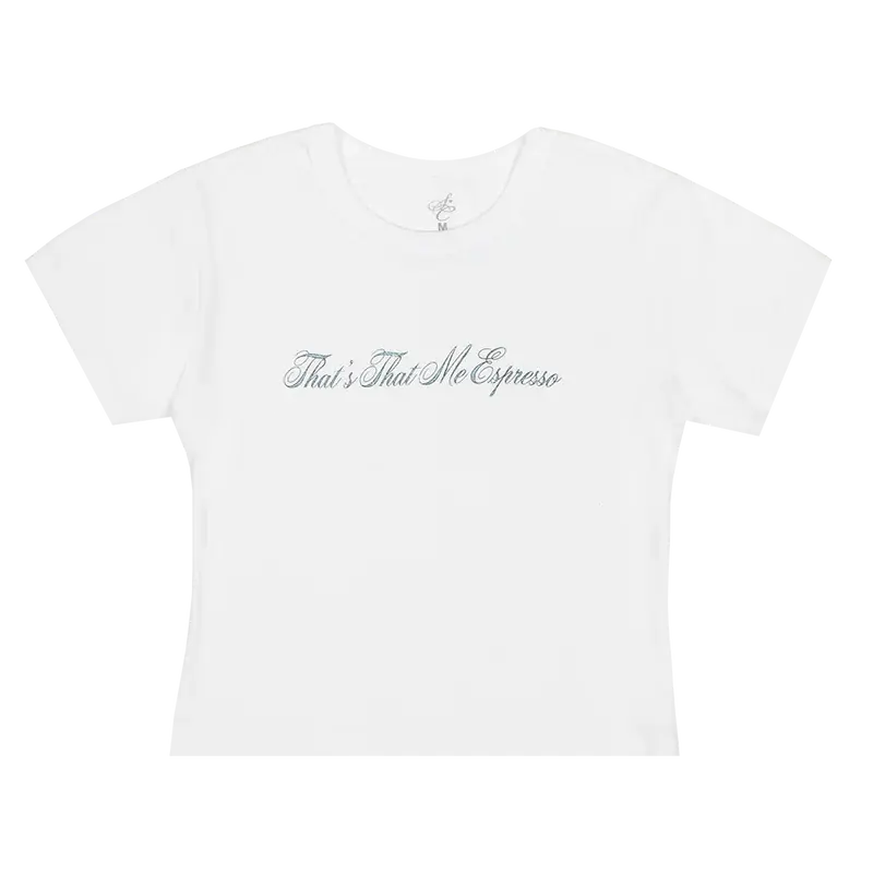 that's that me crop tee Sabrina Carpenter Merch
