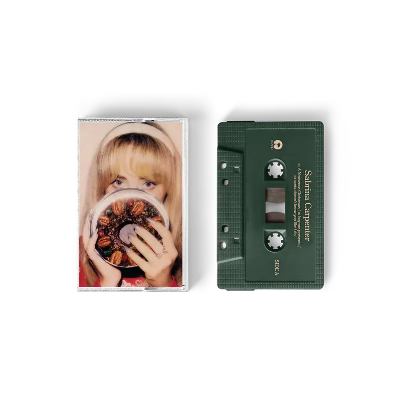fruitcake cassette Sabrina Carpenter Merch
