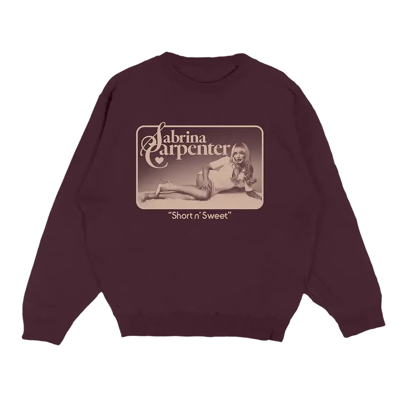 Short n' Sweet Tour Crewneck Sabrina Carpenter Merch
