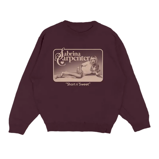 Short n' Sweet Tour Crewneck Sabrina Carpenter Merch